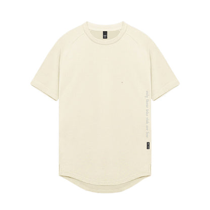Men's Summer Loose Fit Printed Quick-Dry Sports T-Shirt