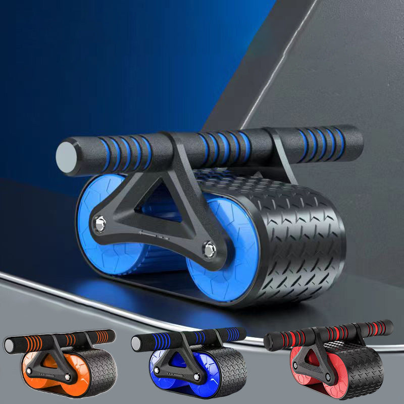 Double Wheel Ab Roller with Rebound