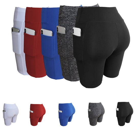 Women's Yoga Fitness Five-Point Shorts Leggings